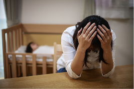 経済的被害を受けた人の様子